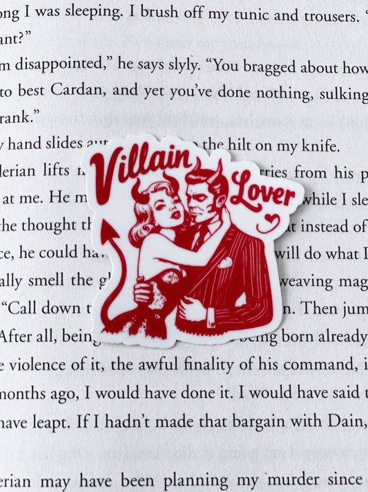 Villain Lover Sticker