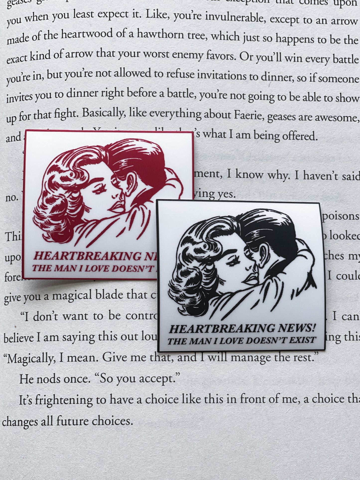 The Man I Love Doesn’t Exist Sticker