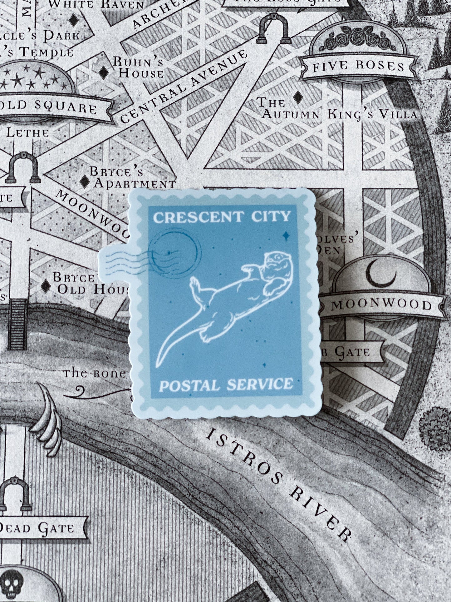 Crescent City Postal Service Sticker