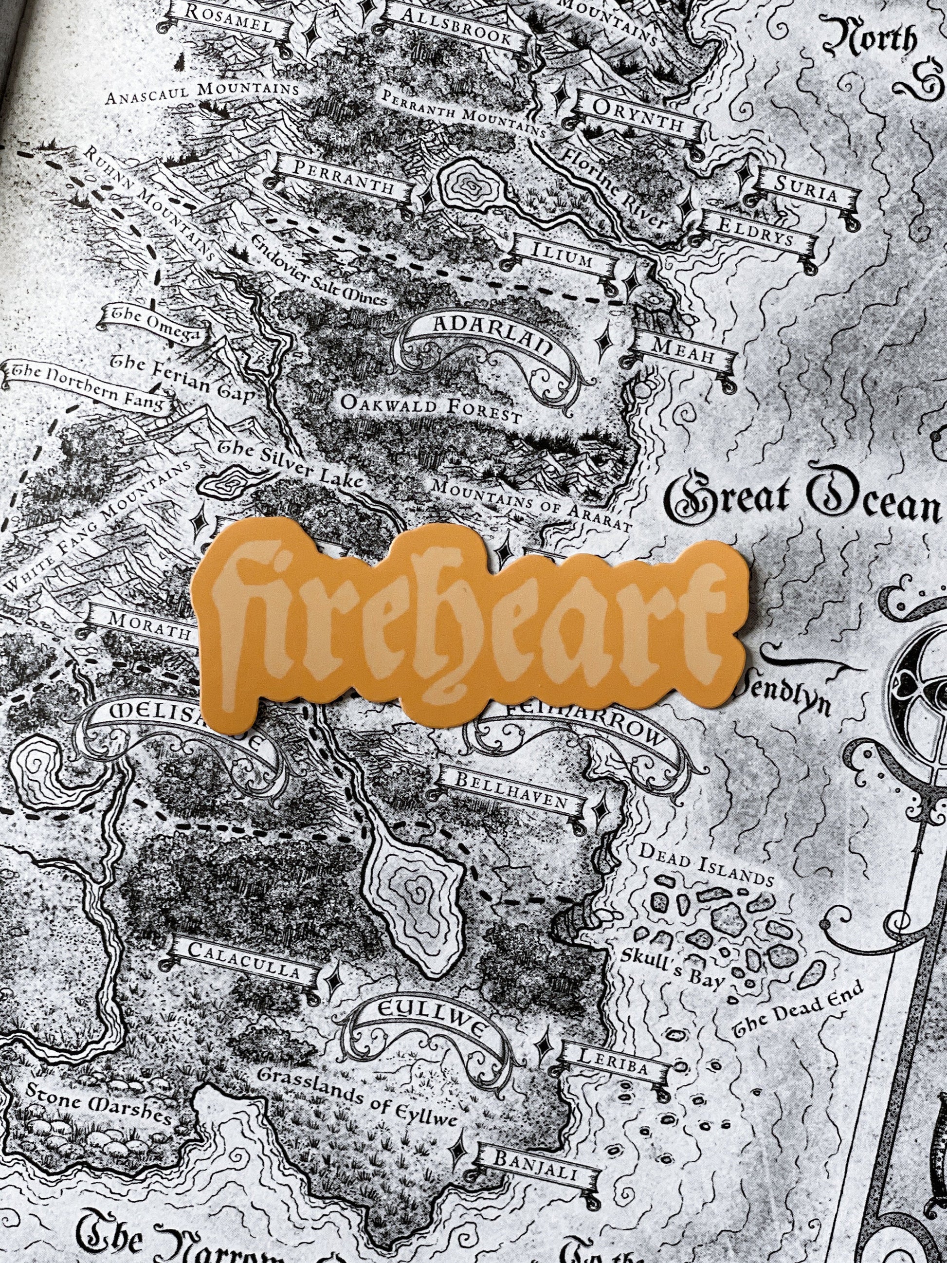 Fireheart Sticker