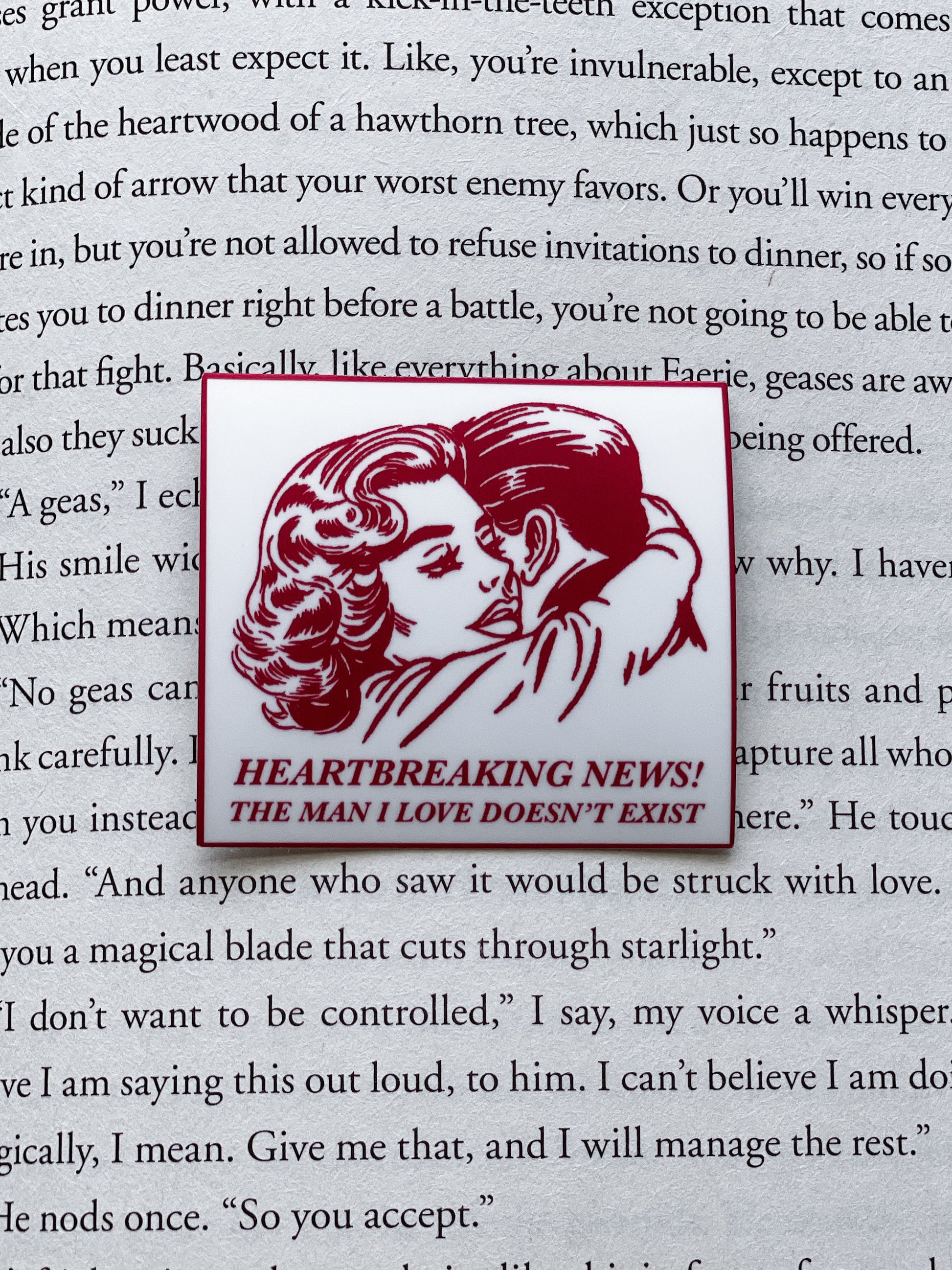 The Man I Love Doesn’t Exist Sticker