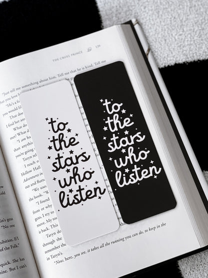 To The Stars Who Listen Bookmark