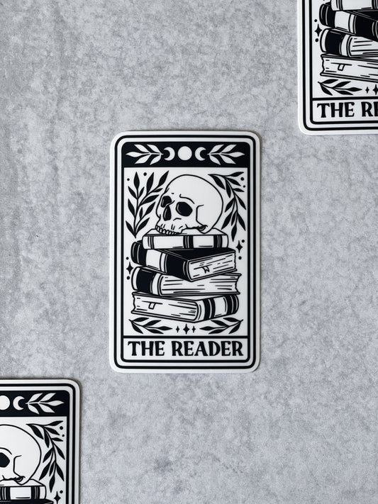 The Reader Tarot Card Sticker