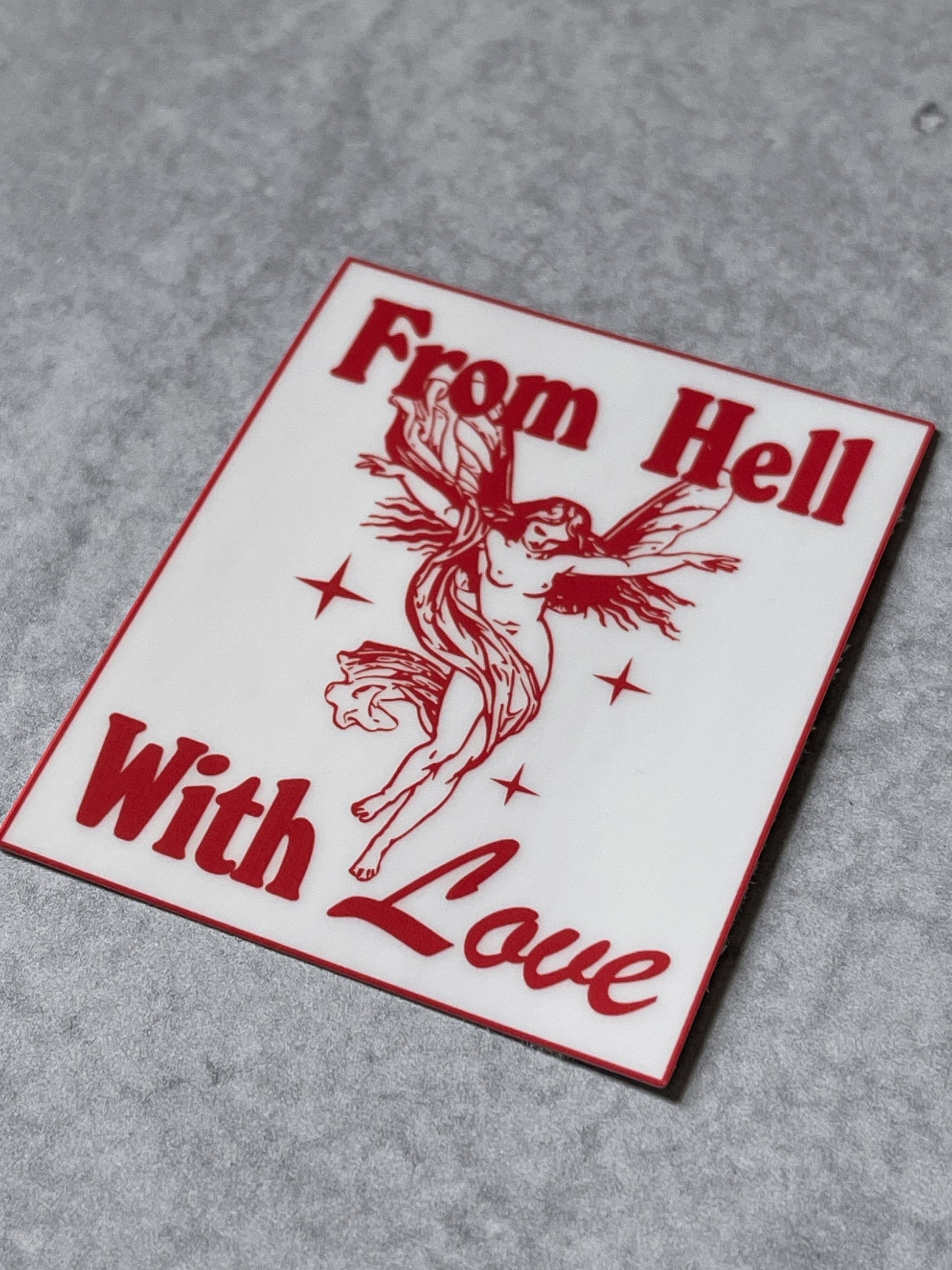 From Hell With Love Sticker