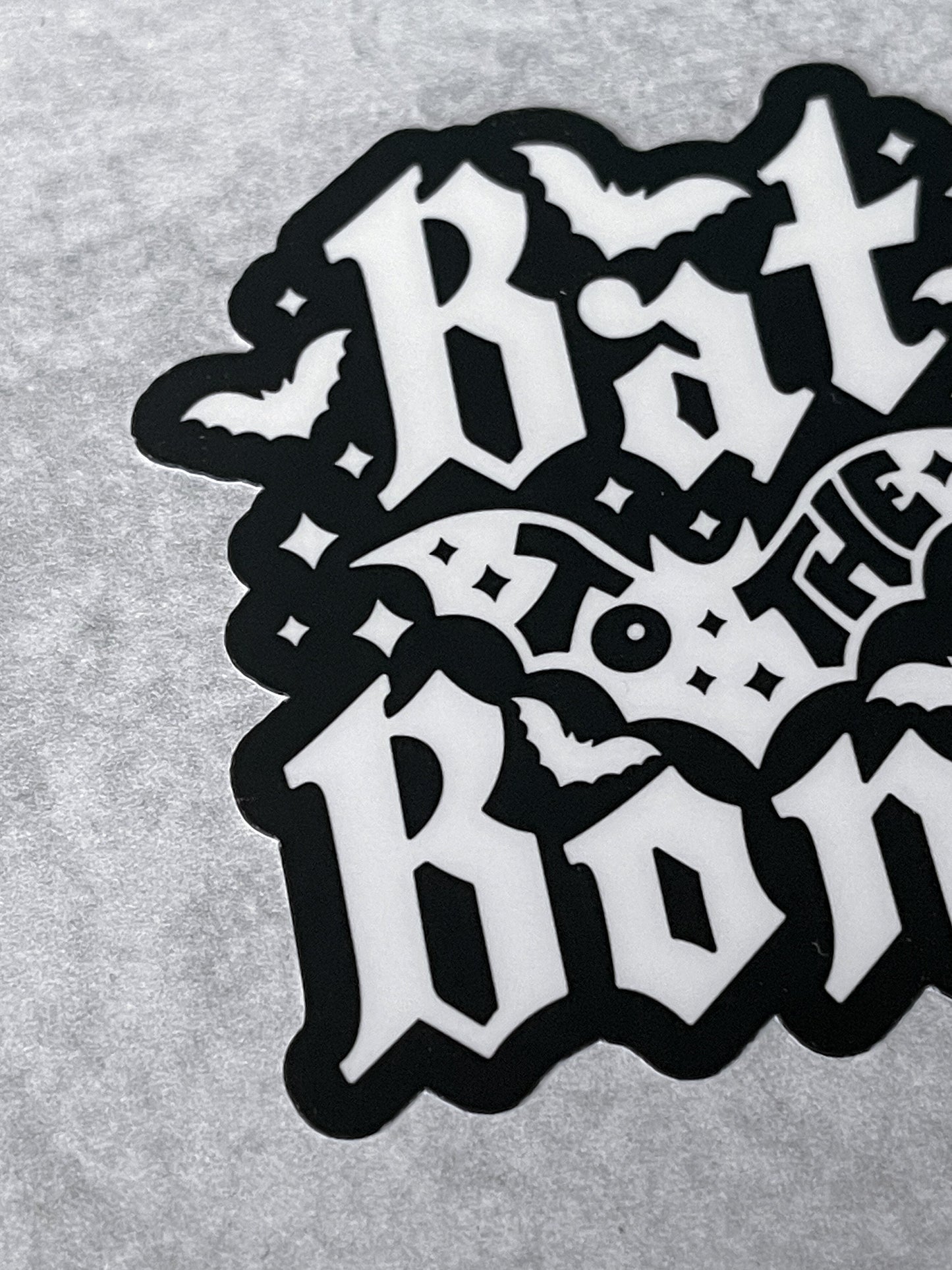 Bat To The Bone Sticker