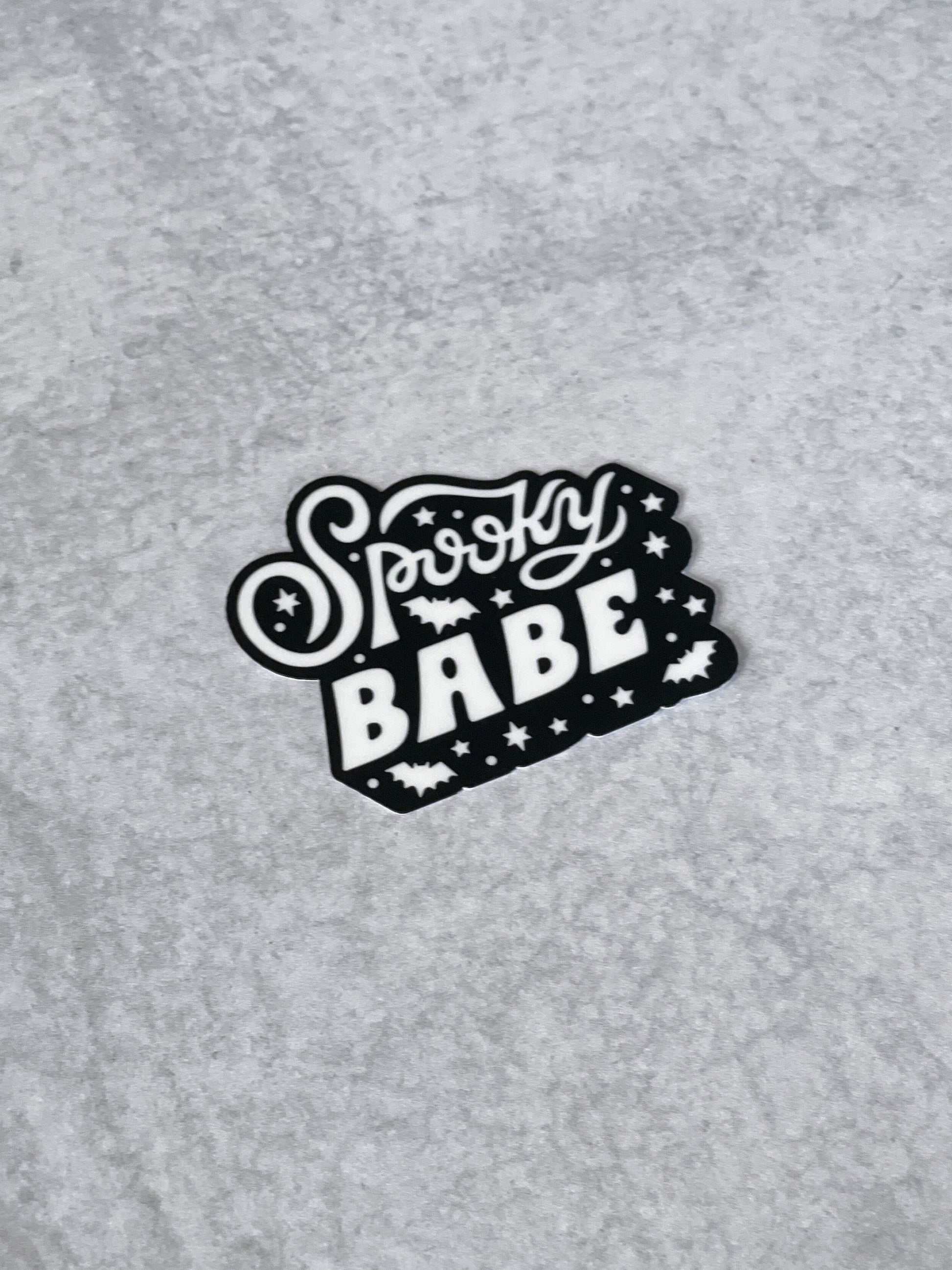 Spooky Babe Sticker