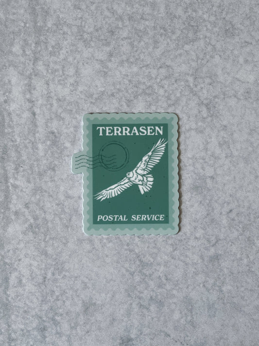 Terrasen Postal Service Sticker - Throne of Glass Inspired