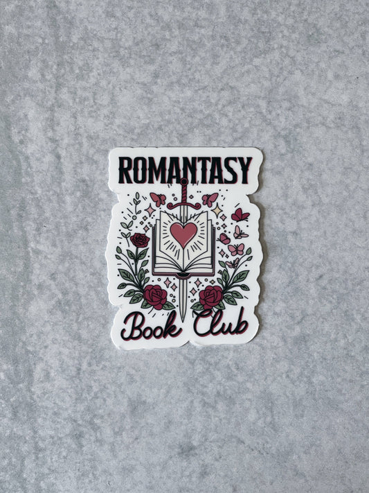 Romantasy Book Club Sticker